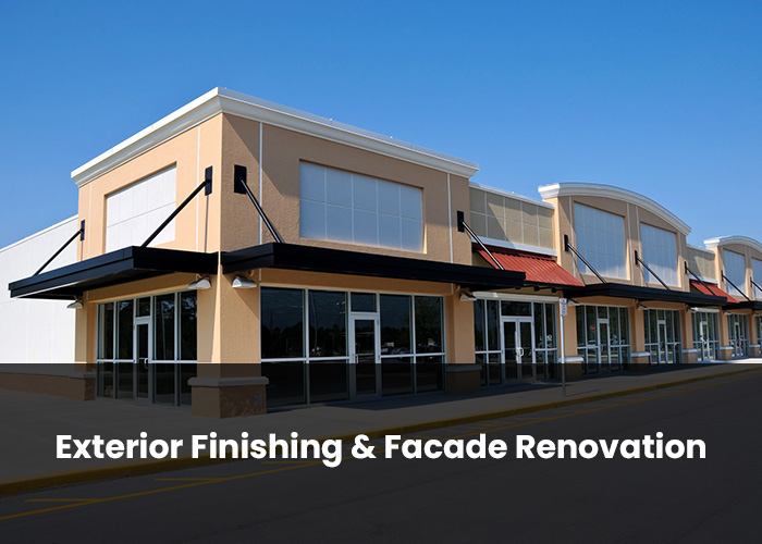 Exterior Finishing & Facade Renovation
