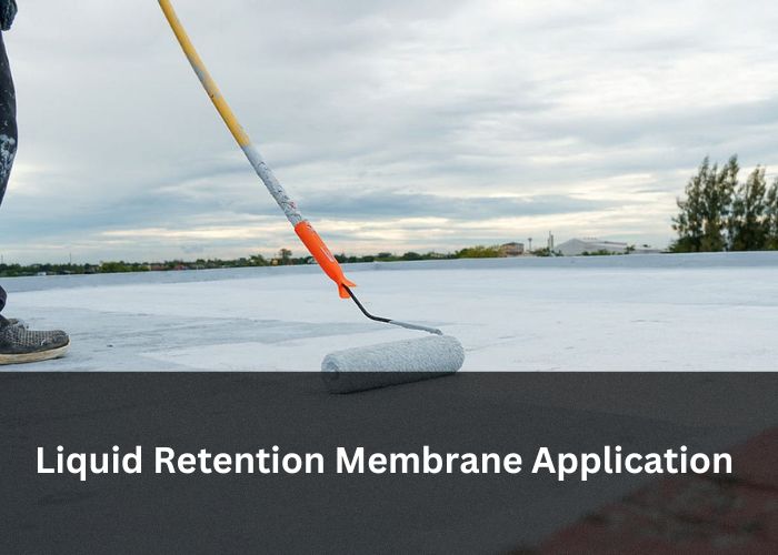 Liquid Retention Membrane Application